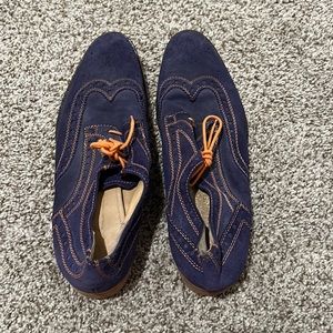 Blue & Orange Donald J Pliner Oxfords